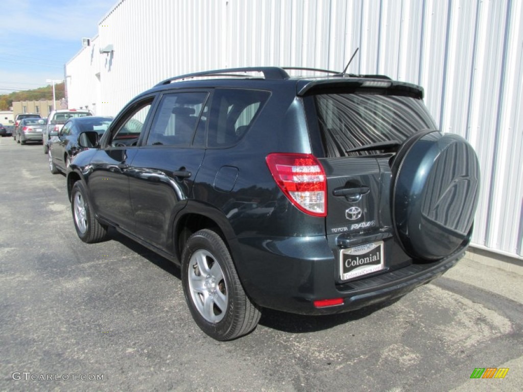 2010 RAV4 I4 4WD - Black Forest Pearl / Ash Gray photo #4