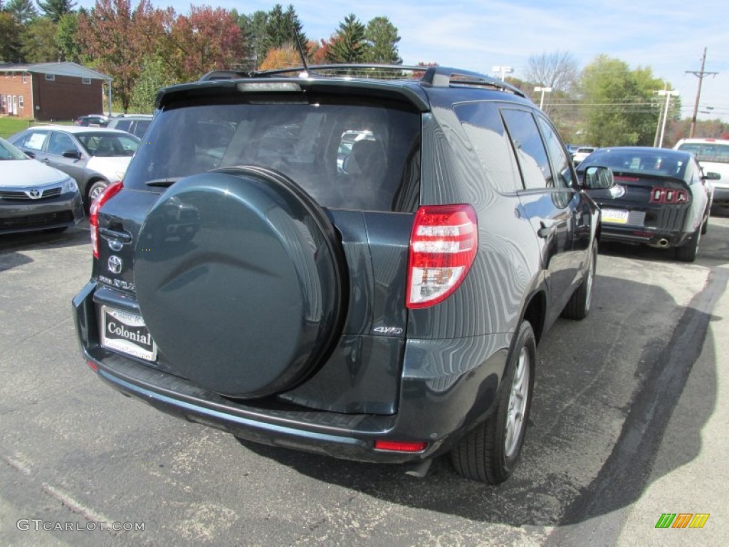 2010 RAV4 I4 4WD - Black Forest Pearl / Ash Gray photo #6