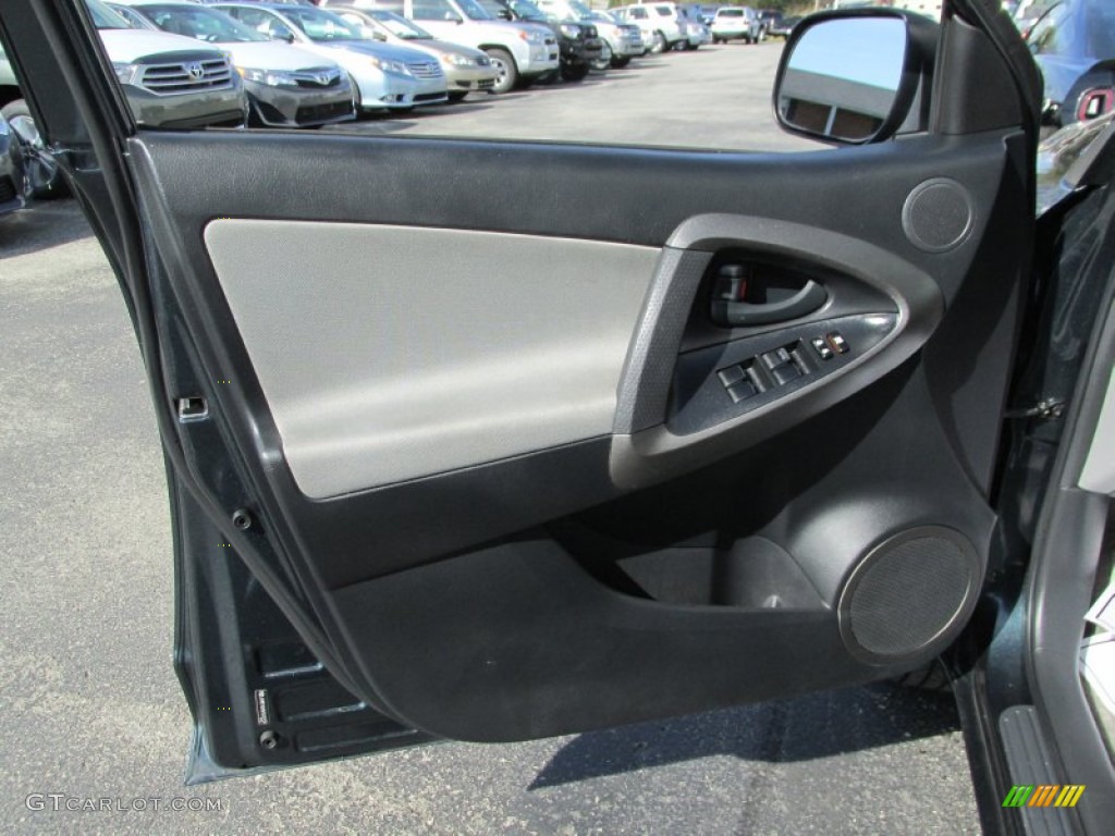 2010 RAV4 I4 4WD - Black Forest Pearl / Ash Gray photo #10