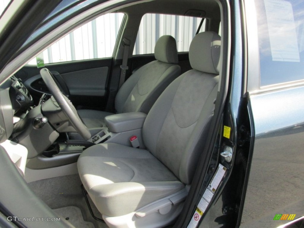2010 RAV4 I4 4WD - Black Forest Pearl / Ash Gray photo #11