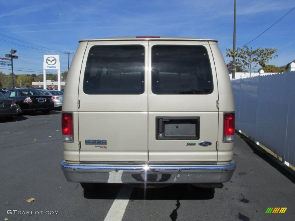 2011 E Series Van E350 XLT Passenger - Pueblo Gold Metallic / Medium Pebble photo #5