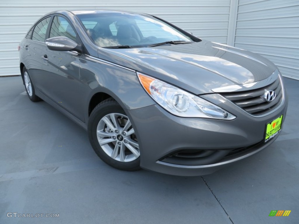 2014 Sonata GLS - Harbor Gray Metallic / Gray photo #1