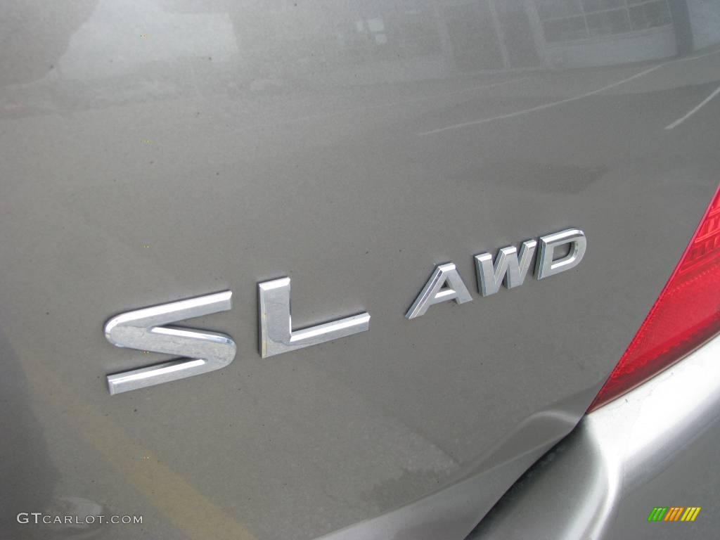 2003 Murano SL AWD - Polished Pewter Metallic / Cabernet photo #6