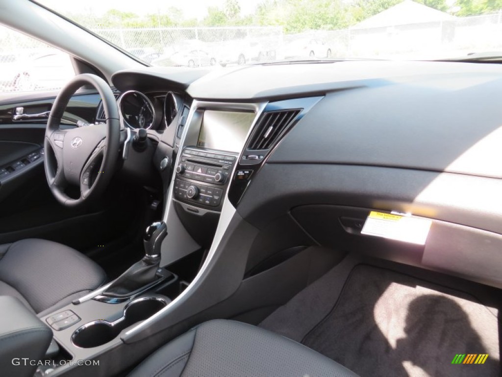 2014 Sonata Limited 2.0T - Pearl White / Black photo #19
