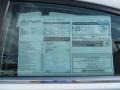 2014 Hyundai Sonata Limited 2.0T Window Sticker