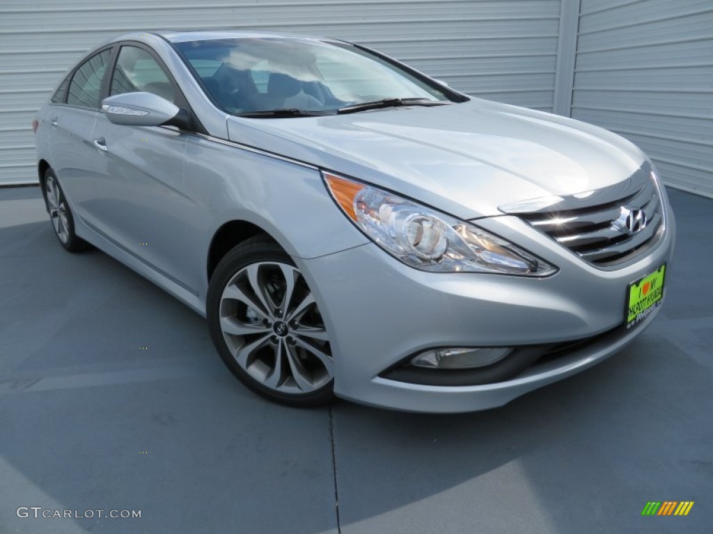 2014 Sonata Limited 2.0T - Radiant Silver / Gray photo #2