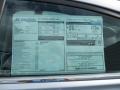 2014 Hyundai Sonata Limited 2.0T Window Sticker