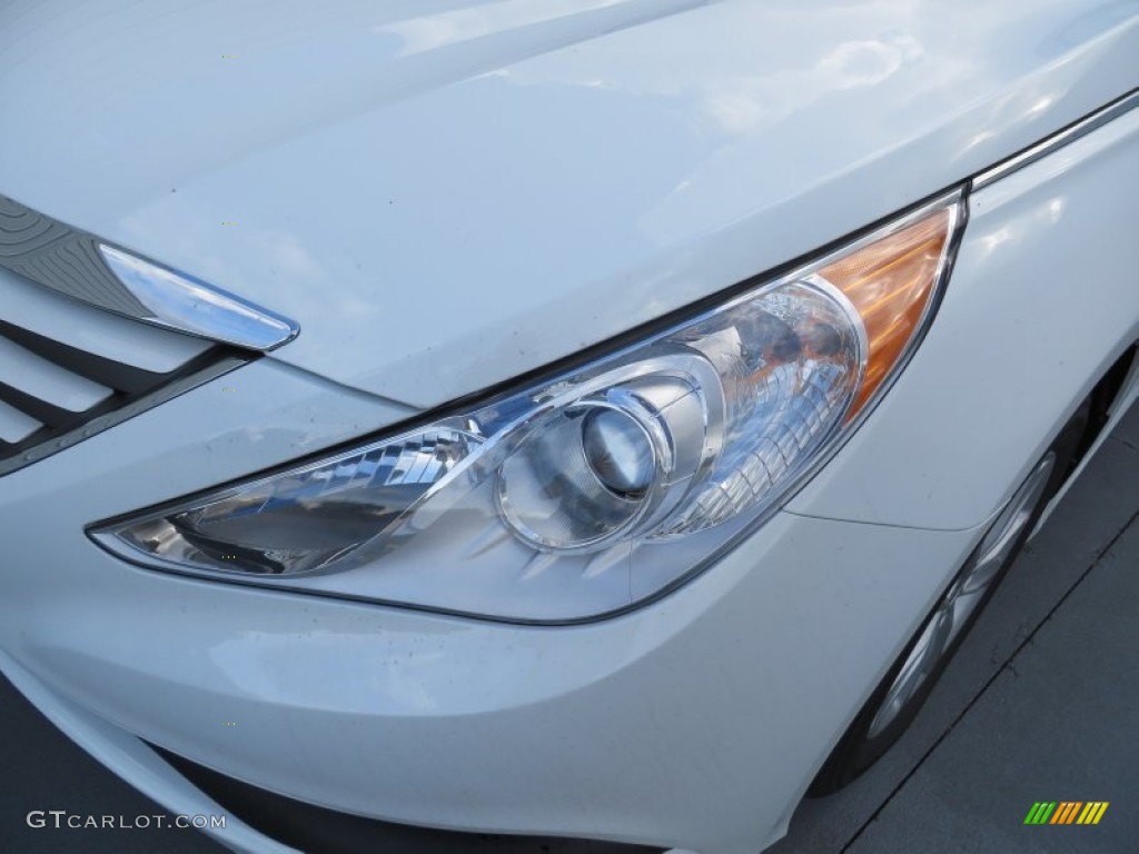 2014 Sonata Limited - Pearl White / Camel photo #9