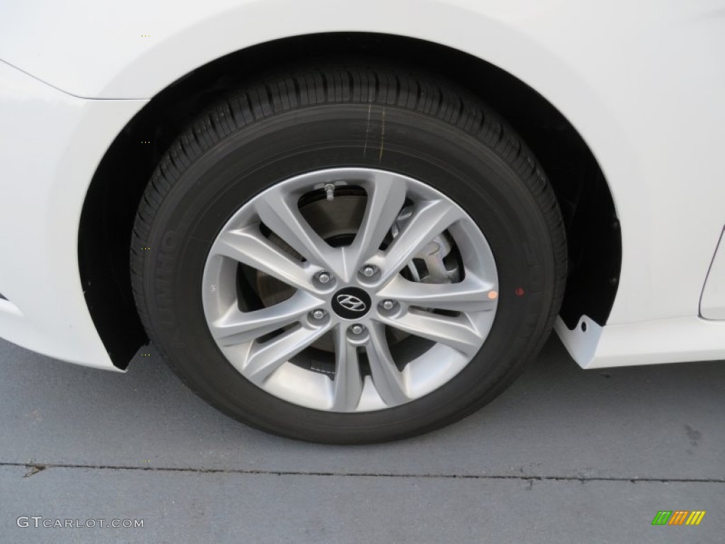 2014 Sonata Limited - Pearl White / Camel photo #11