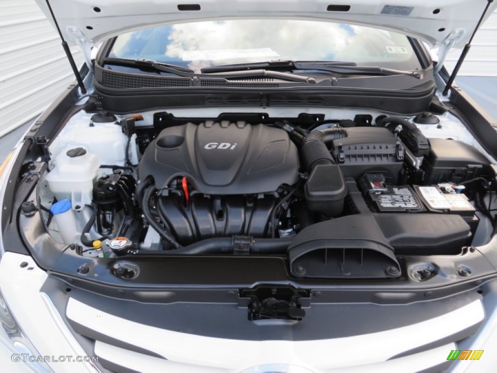 2014 Sonata Limited - Pearl White / Camel photo #14