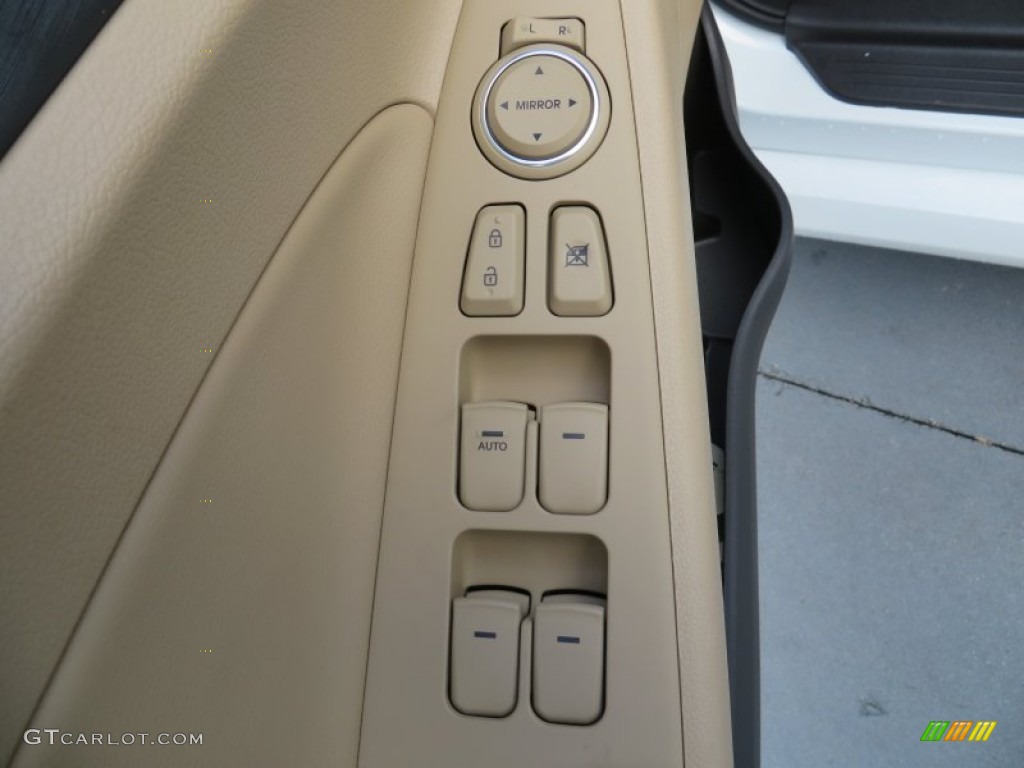 2014 Sonata Limited - Pearl White / Camel photo #22