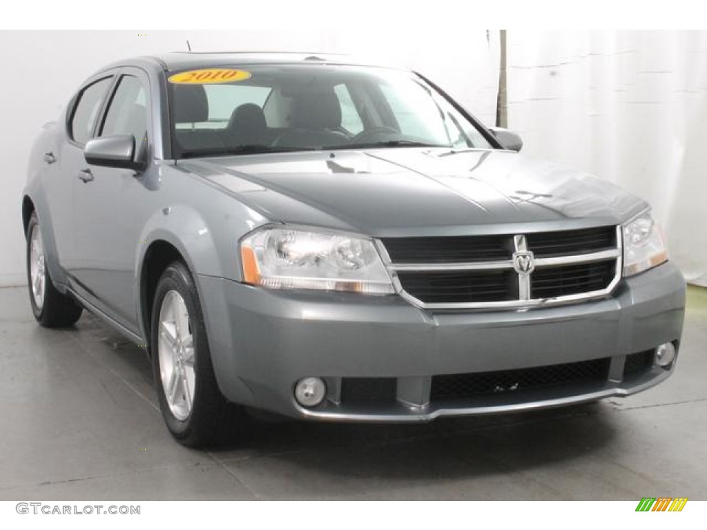2010 Avenger R/T - Silver Steel Metallic / Dark Slate Gray photo #4