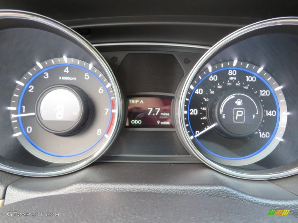 2014 Sonata Limited - Pearl White / Camel photo #31