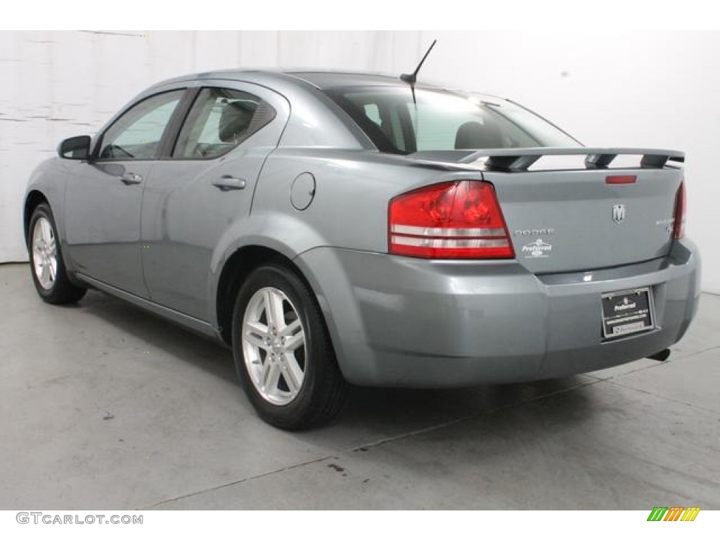 2010 Avenger R/T - Silver Steel Metallic / Dark Slate Gray photo #10