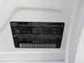 JR: Pearl White 2014 Hyundai Sonata Limited Color Code