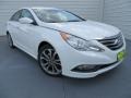 2014 Pearl White Hyundai Sonata SE  photo #2