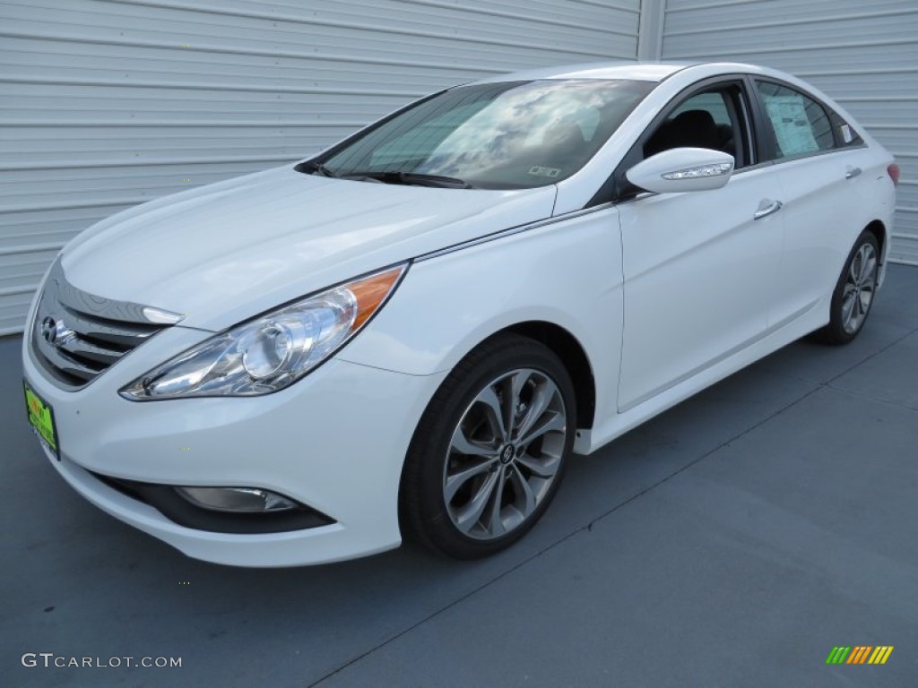 2014 Sonata SE - Pearl White / Black photo #7