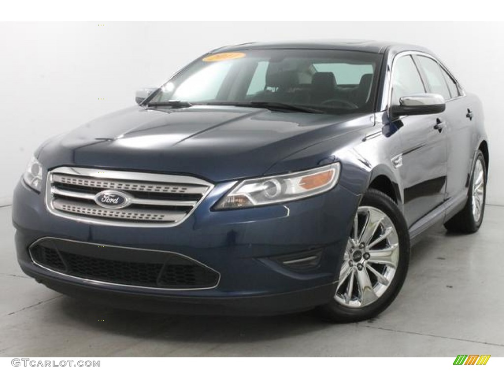 2012 Taurus Limited - Dark Blue Pearl / Charcoal Black photo #2