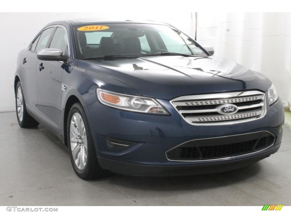 2012 Taurus Limited - Dark Blue Pearl / Charcoal Black photo #4