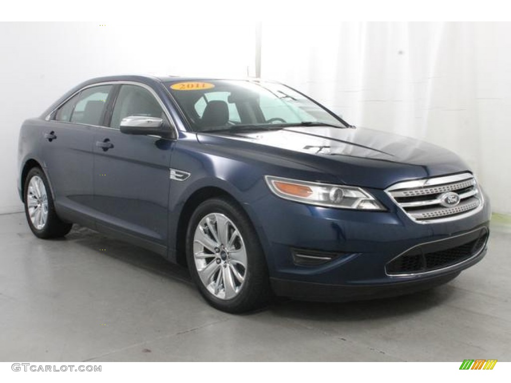2012 Taurus Limited - Dark Blue Pearl / Charcoal Black photo #5