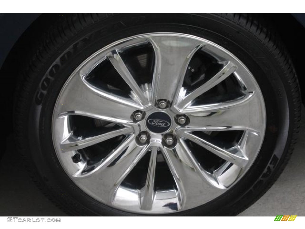 2012 Taurus Limited - Dark Blue Pearl / Charcoal Black photo #13
