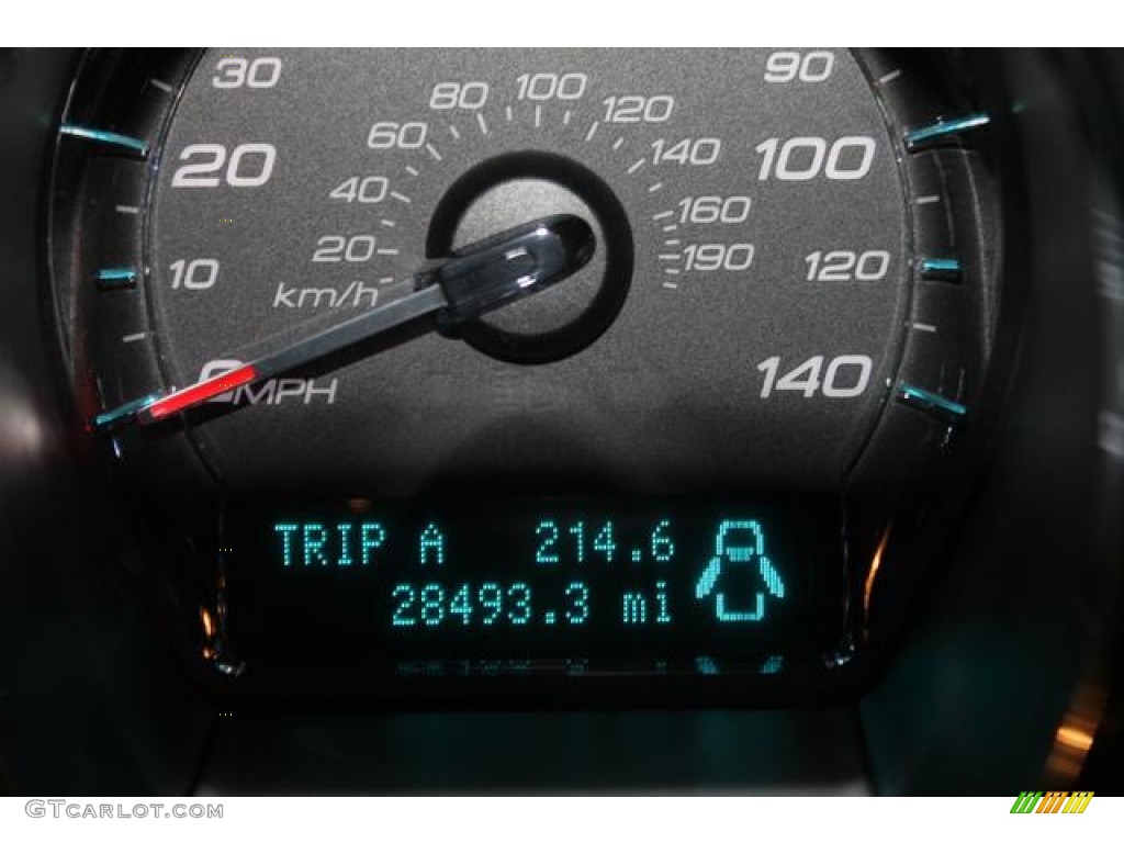 2012 Taurus Limited - Dark Blue Pearl / Charcoal Black photo #19