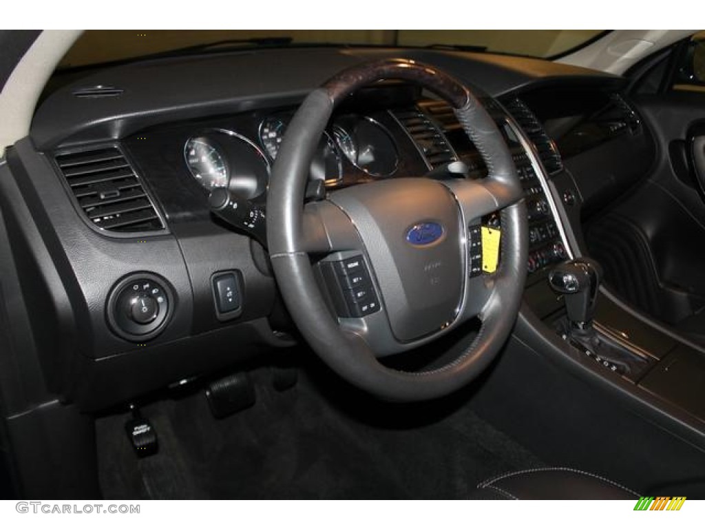 2012 Taurus Limited - Dark Blue Pearl / Charcoal Black photo #21