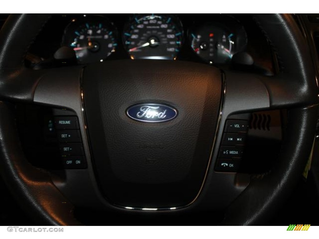 2012 Taurus Limited - Dark Blue Pearl / Charcoal Black photo #34
