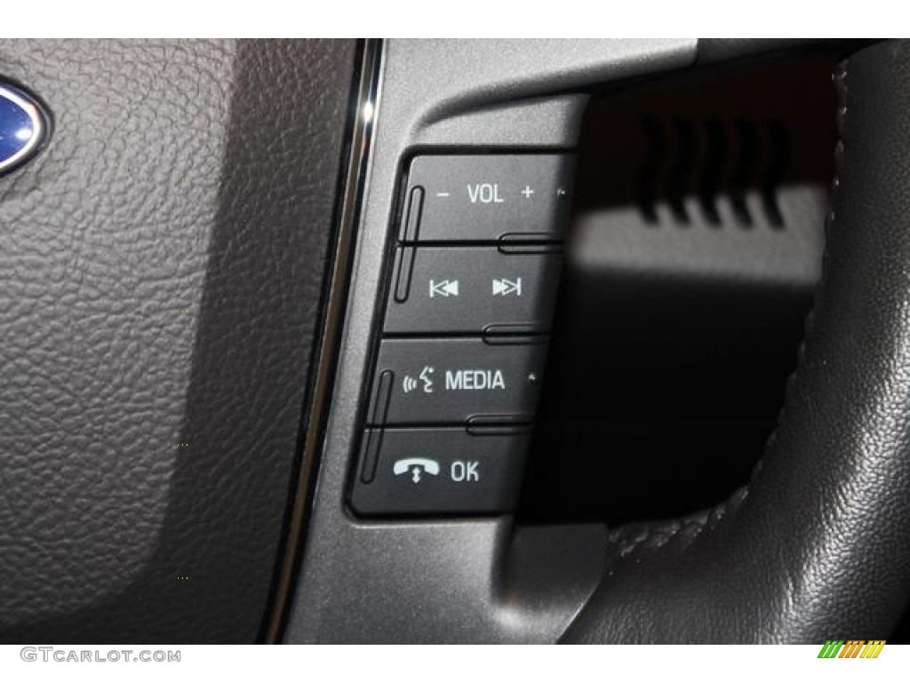 2012 Taurus Limited - Dark Blue Pearl / Charcoal Black photo #36