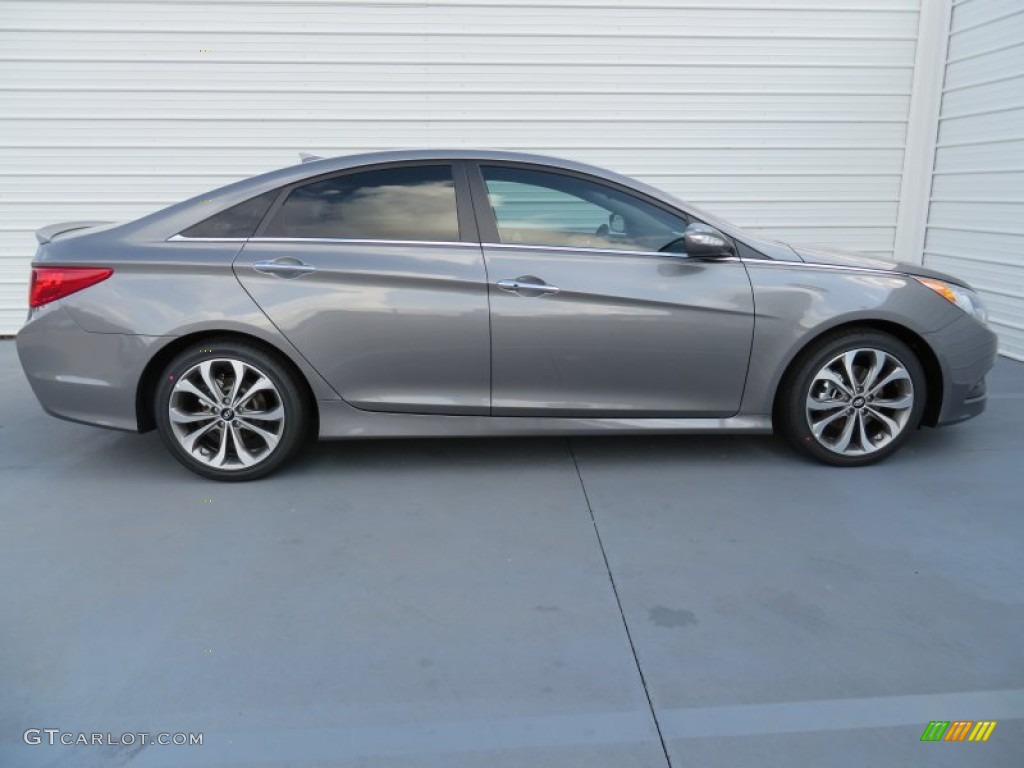 Harbor Gray Metallic 2014 Hyundai Sonata Limited Exterior Photo #87340468