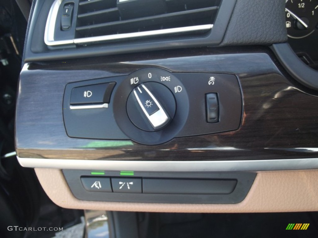 2011 7 Series 750i xDrive Sedan - Carbon Black Metallic / Light Saddle photo #23