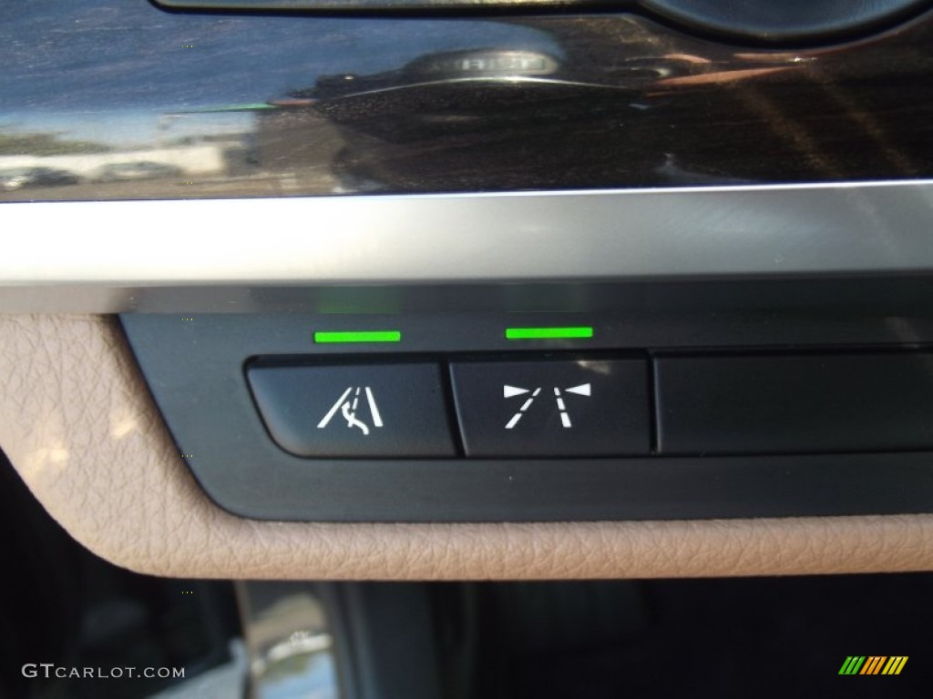 2011 7 Series 750i xDrive Sedan - Carbon Black Metallic / Light Saddle photo #24