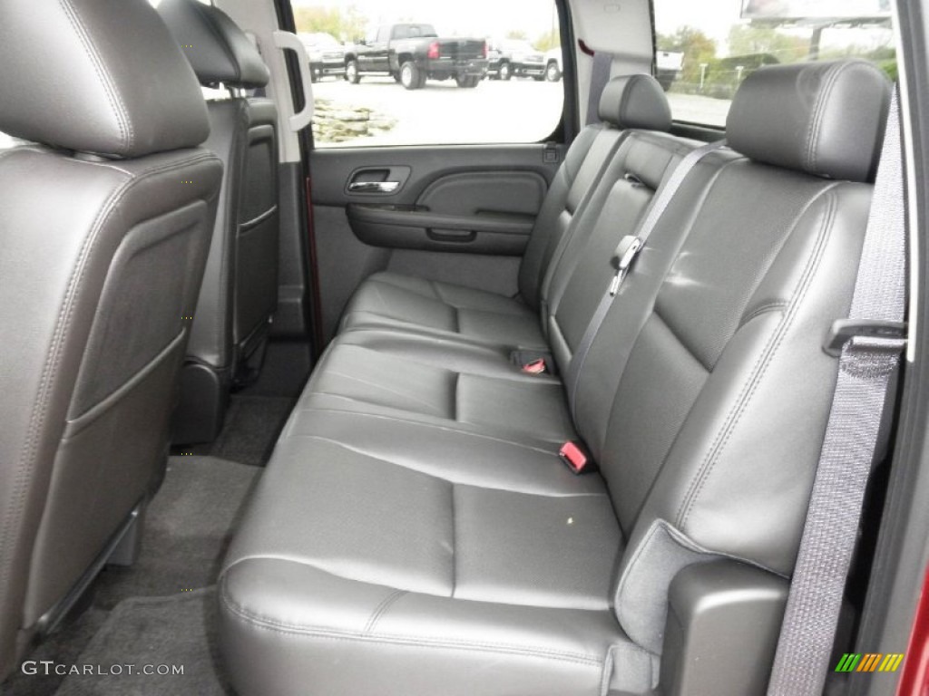 2014 GMC Sierra 2500HD Denali Crew Cab 4x4 Rear Seat Photo #87342853