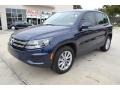 2014 Night Blue Metallic Volkswagen Tiguan SE  photo #1