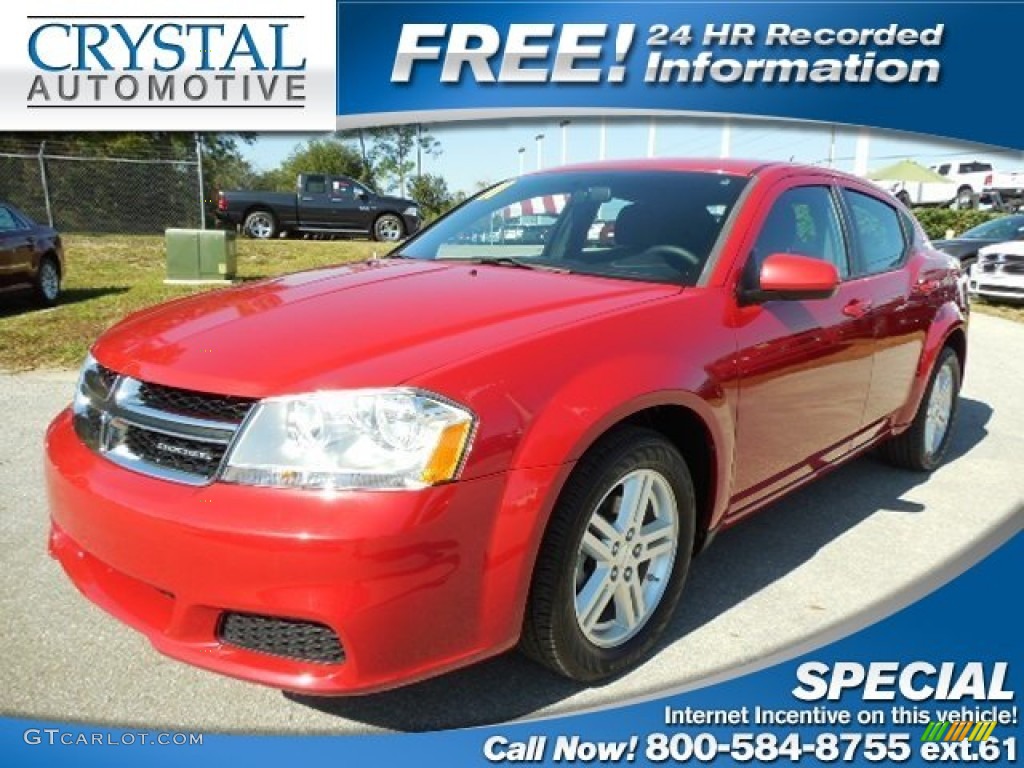 2011 Avenger Mainstreet - Redline 2 Pearl / Black photo #1