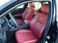 Black/Radar Red Front Seat Photo for 2012 Chrysler 300 #87343033