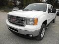 Front 3/4 View of 2014 Sierra 3500HD SLE Crew Cab 4x4