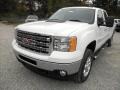 Summit White 2014 GMC Sierra 3500HD SLE Crew Cab 4x4 Exterior