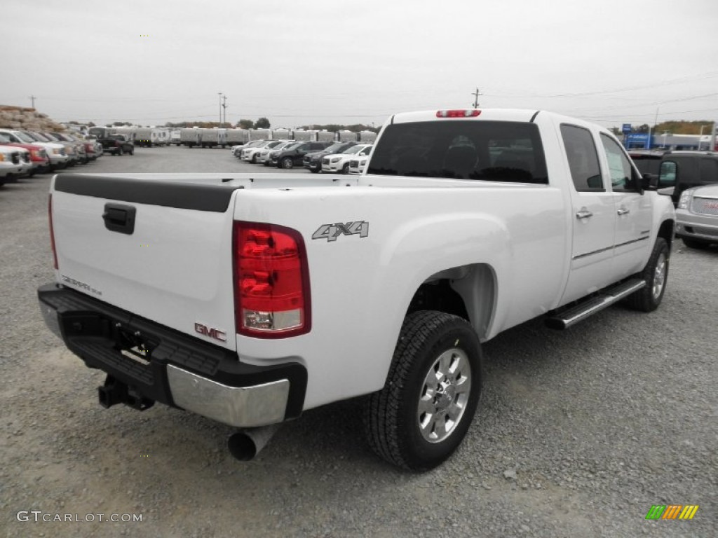 Summit White 2014 GMC Sierra 3500HD SLE Crew Cab 4x4 Exterior Photo #87343792