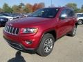 2014 Deep Cherry Red Crystal Pearl Jeep Grand Cherokee Limited 4x4  photo #2