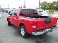 2008 Red Alert Nissan Titan SE Crew Cab  photo #3