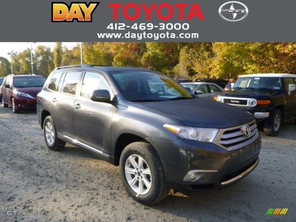 2013 Highlander SE 4WD - Magnetic Gray Metallic / Black photo #1