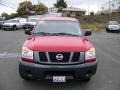 2008 Red Alert Nissan Titan SE Crew Cab  photo #8