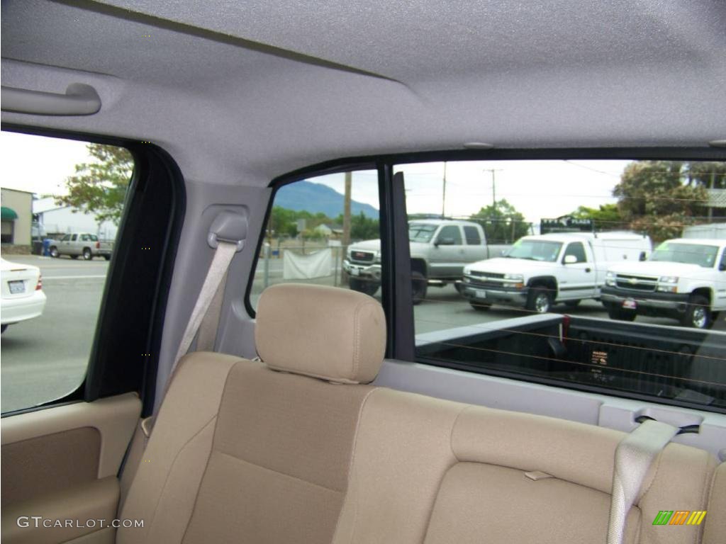 2008 Titan SE Crew Cab - Red Alert / Almond photo #24