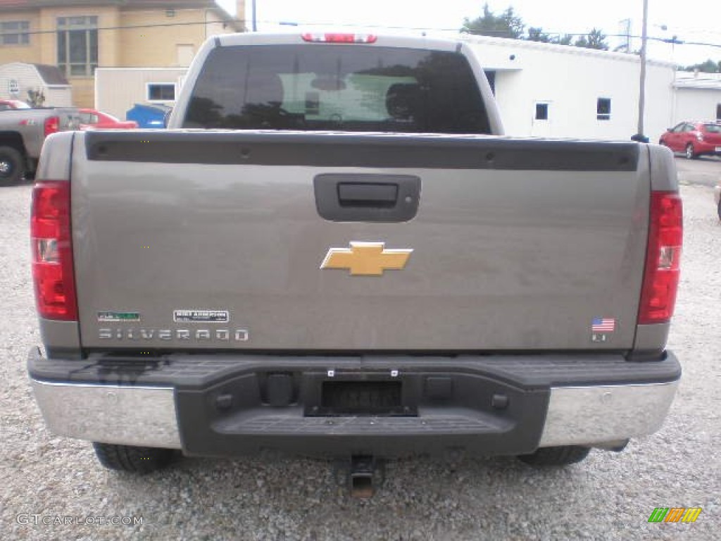 2012 Silverado 1500 LT Extended Cab - Graystone Metallic / Ebony photo #8