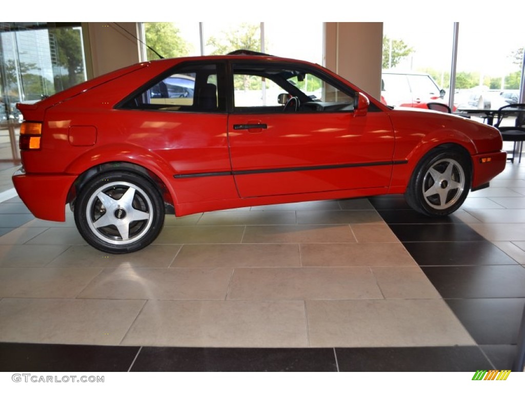 Tornado Red 1990 Volkswagen Corrado G60 Exterior Photo #87346144