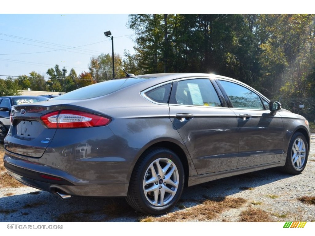 2014 Fusion SE EcoBoost - Sterling Gray / Dune photo #3