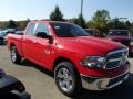 2014 Flame Red Ram 1500 Big Horn Quad Cab 4x4  photo #4