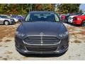 2014 Sterling Gray Ford Fusion SE EcoBoost  photo #7