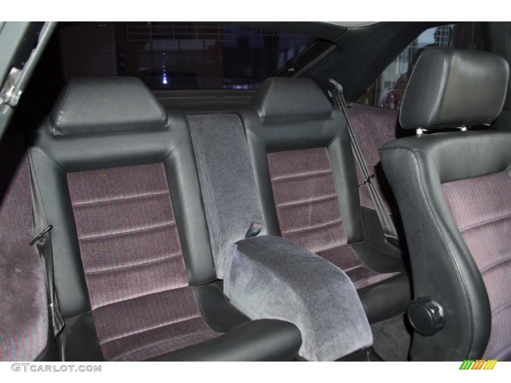 1990 Volkswagen Corrado G60 Rear Seat Photo #87346327